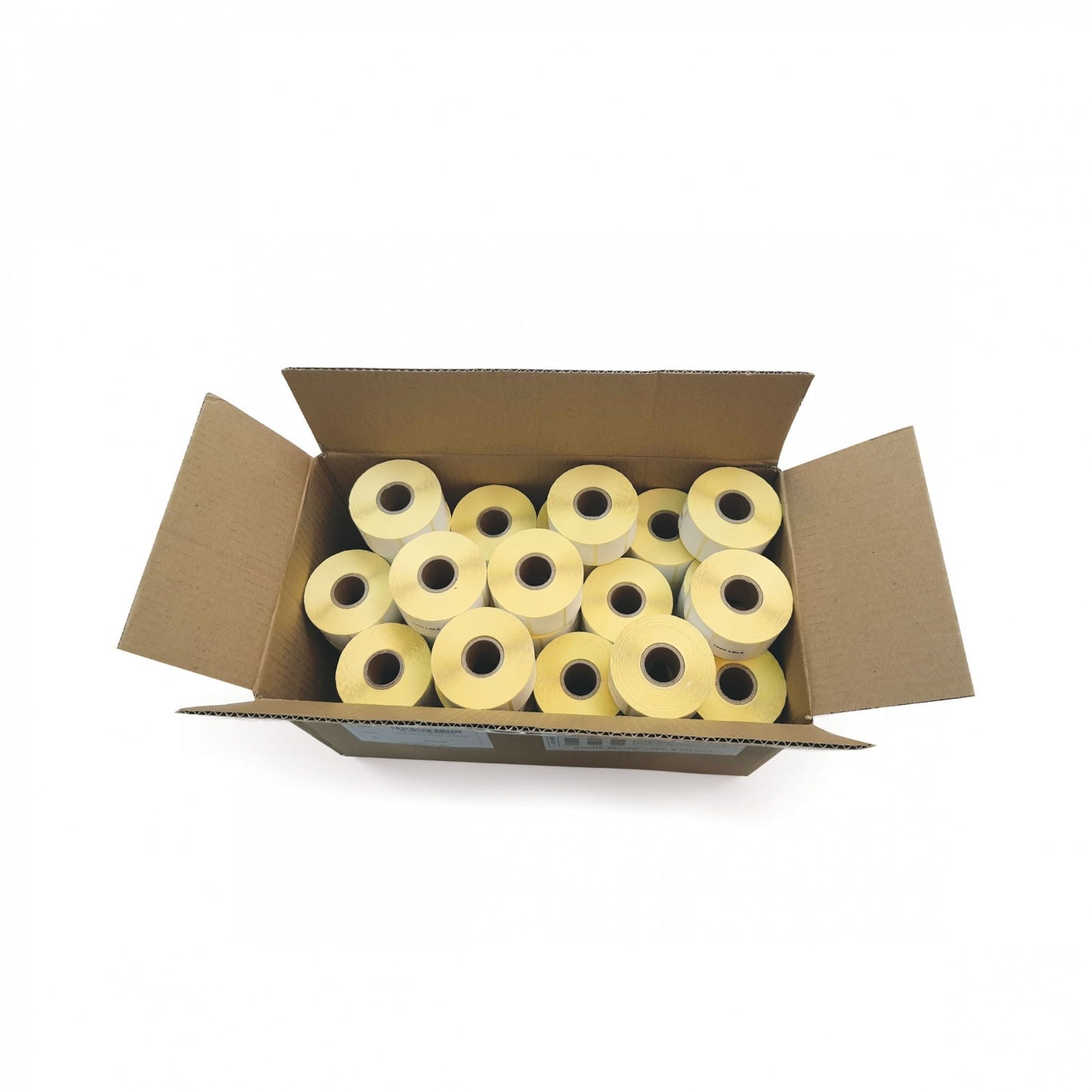 BOX 50 PCS Thermal Bar-code Labels كرتون 50 رول استيكر باركود حراري