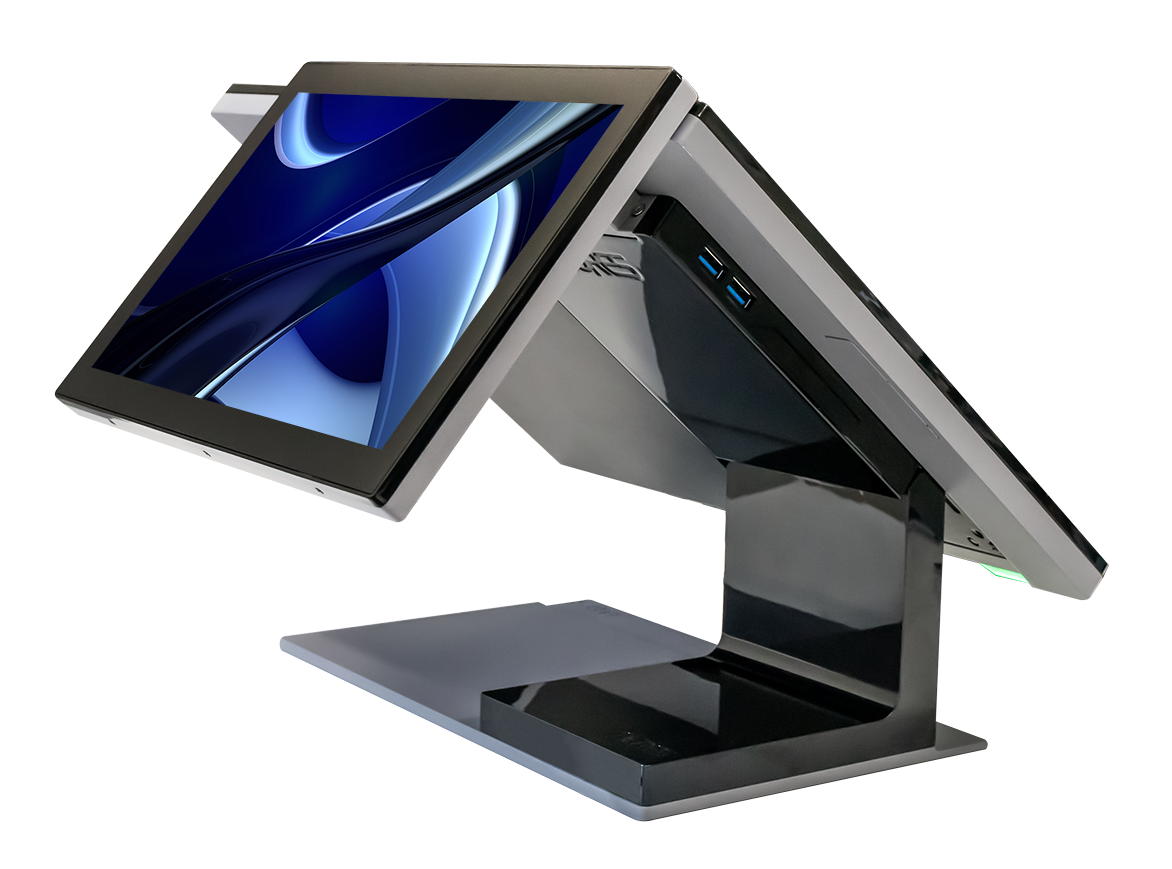 AURES YUNO II POS 15.1” Touch POS Terminal – 8GB RAM – Available in Black or White