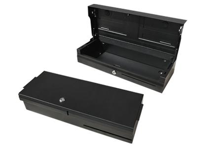 FLP46- BB Balck Flip Top Heavy Duty Electrical Cash Drawer