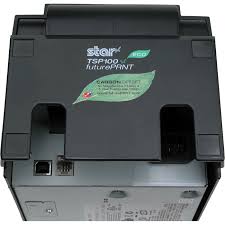 STAR TSP143LAN Black Thermal Network Printer from STAR - iOS Compatible