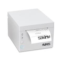 Aures ODP 333 Receipt Printer - white Ethernet Network + USB + serial parallel