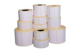 BOX 50 PCS Thermal Bar-code Labels كرتون 50 رول استيكر باركود حراري