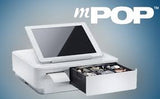 Star mPOPCI Combined Printer and Cash Drawer (USB-C with “Data & Charge” for iOS devices, USB-B, USB-A 0.5A x 1) Black color without Scanner