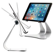 iPad Stands & Tablet Holder PRO Adjustable Stand Black Color