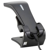 Star Micronics mPOP Handheld USB 1D Barcode Scanner Black  with Stand