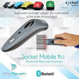 Socket Mobile S700 Bluetooth Scanner White 1D